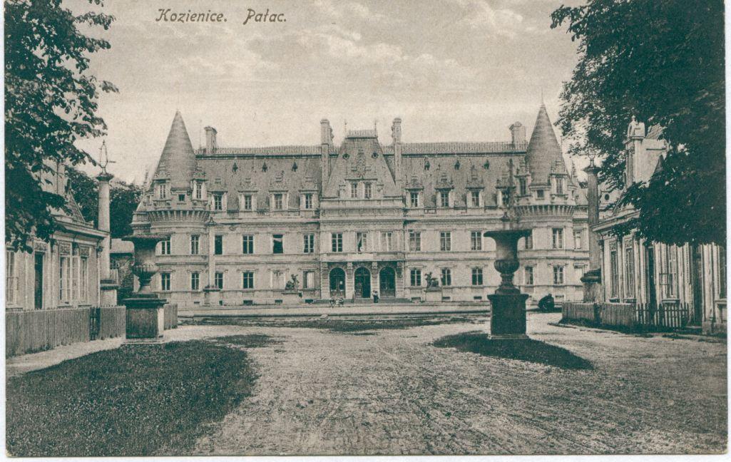 Pałac w Kozienicach - zdjęcie historyczne